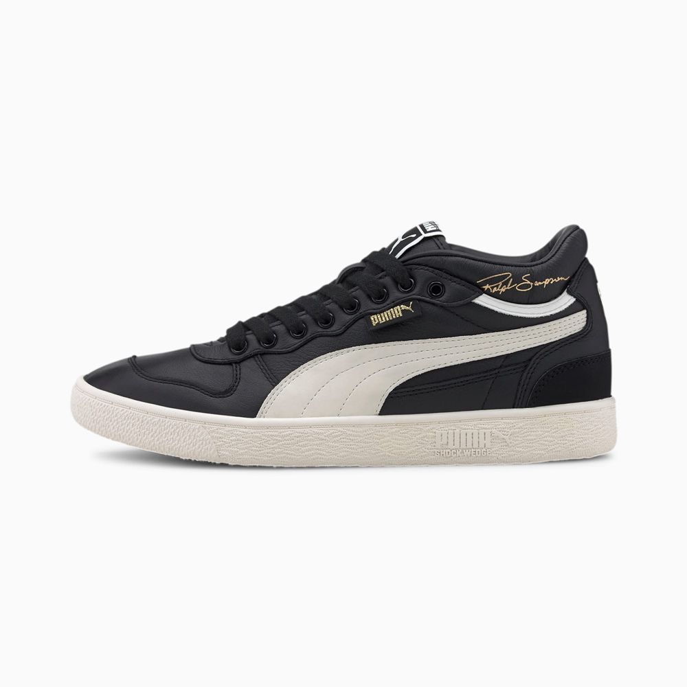 Puma Ralph Sampson Demi OG Férfi Kosárlabda Cipő - Fekete/Fehér ( Hungary - XEFTG6307 )